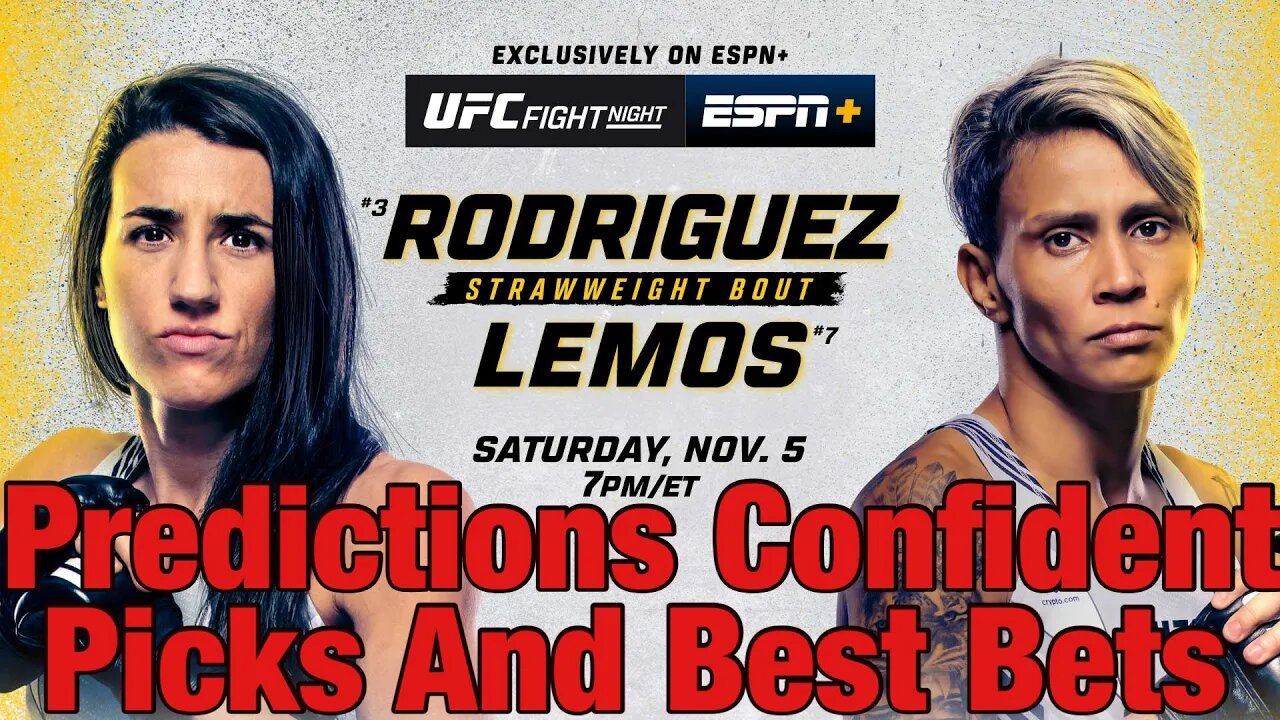 UFC Fight Night Rodriguez Vs Lemos Betting Breakdown Full Card Prediction And Confident Picks