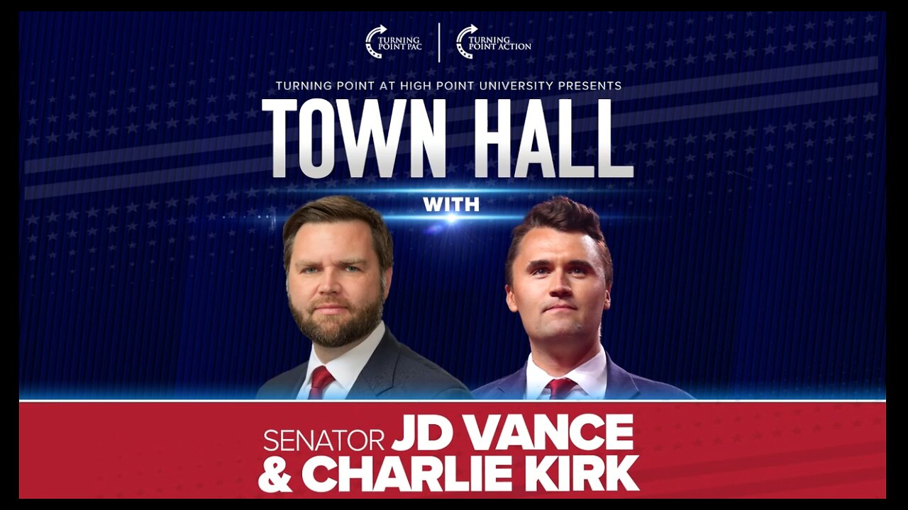 JD Vance Town Hall with Charlie Kirk