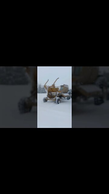 Smoking ribs in the 701 on a snowy day! #shorts #ribs #pork #babybacks