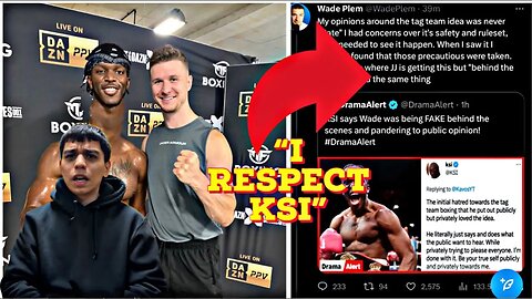 “I respect KSI”-The Wade Concept RESPONDS to being FIRED