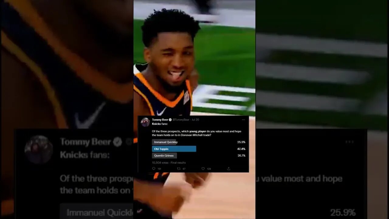 BREAKING: Donovan Mitchell Traded to the Cleveland Cavaliers! #shorts