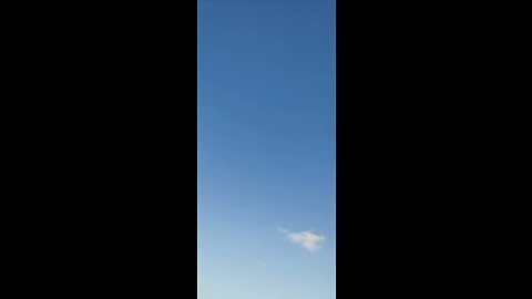 Blue sky and sea,slightly polluted seaside