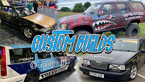 The FIVE BEST CARS I've done for my YouTube channel