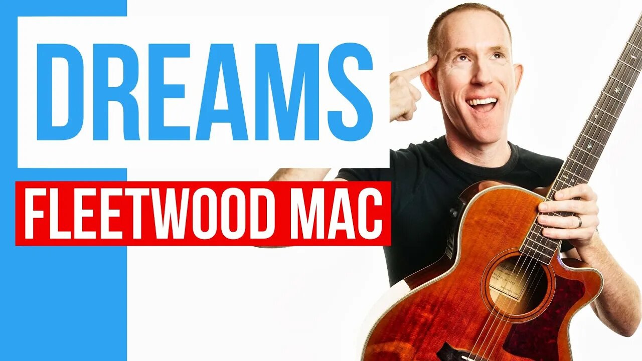 Dreams ★ Fleetwood Mac ★ Acoustic Guitar Lesson [with PDF]