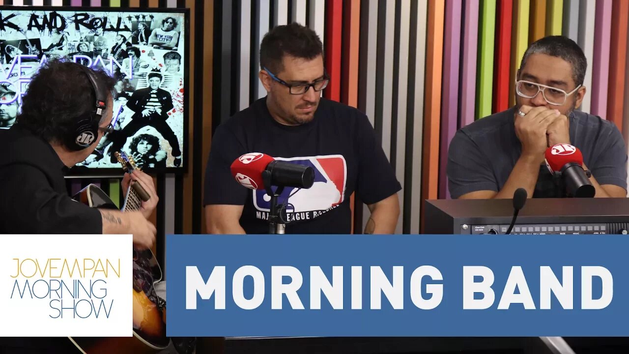 "Morning Band": Tognolli organiza banda e toca blues ao vivo; assista | Morning Show