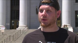 Man who claims he was blinded by DPD tells city to own up