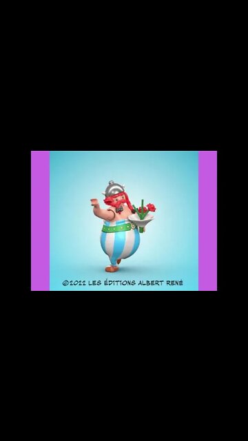 desenho asterix e obelisque #shorts