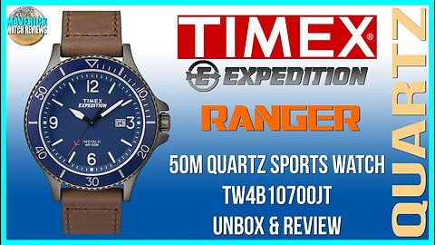 Great Looking New Beater! | Timex Expedition Ranger 50m Quartz Watch TW4B10700JT Unbox & Review