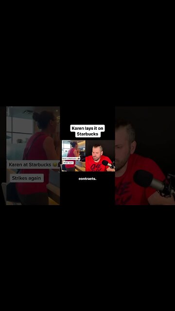 Lady let’s Starbucks employees have it!! #shorts