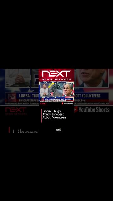 Liberal Thugs Attack Innocent Abbott Volunteers #shorts