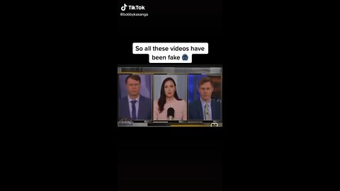 Fake news admitting fake news