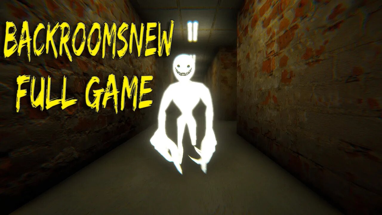 BACKROOMSNEW - Horror Gameplay Walkthrough - FULL GAME