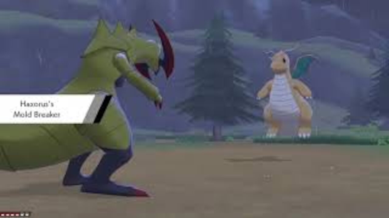 Pokemon Sword & Shield - Where To Find Dragonite? (Crown Tundra: Ballimere Lake)