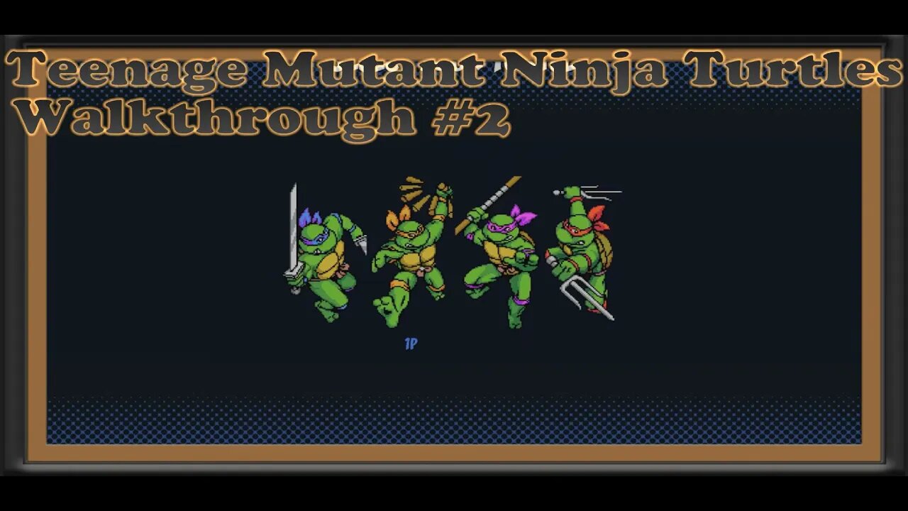 Teenage Mutant Ninja Turtles: The Cowabunga Collection Walkthrough / Episode 2 (PS5)