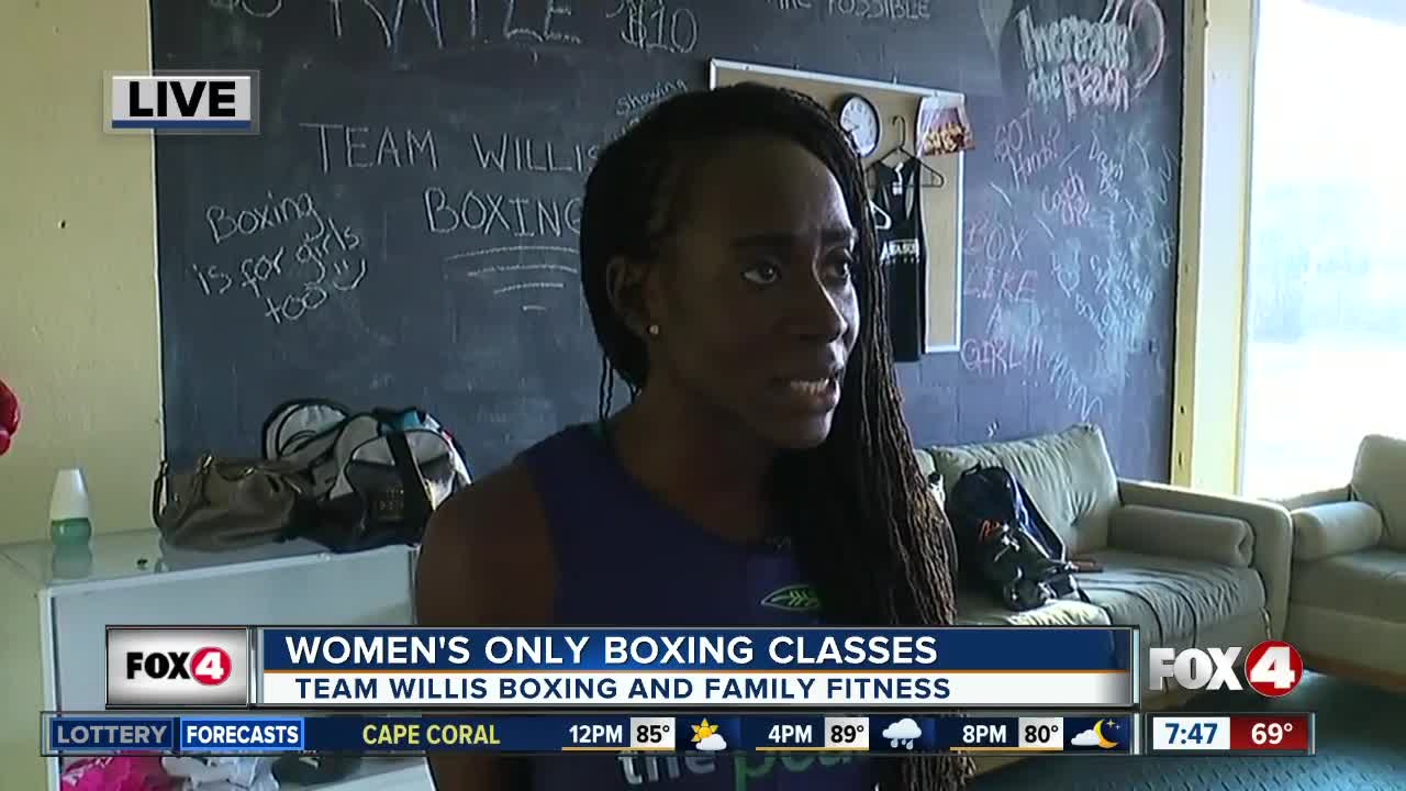 Fort Myers gym hosts women's only boxing classes 7:30 a.m.