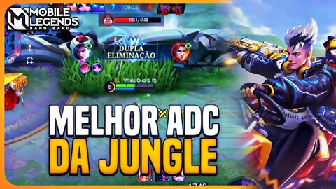 ESSE É MEU ADC FAVORITO NA JUNGLE!! SIMPLESMENTE AMO | MLBB