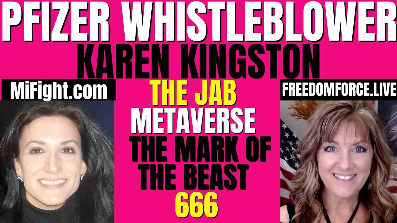 Karen Kingston - Jab , Metaverse, Mark of the Beast, 666 2-18-22