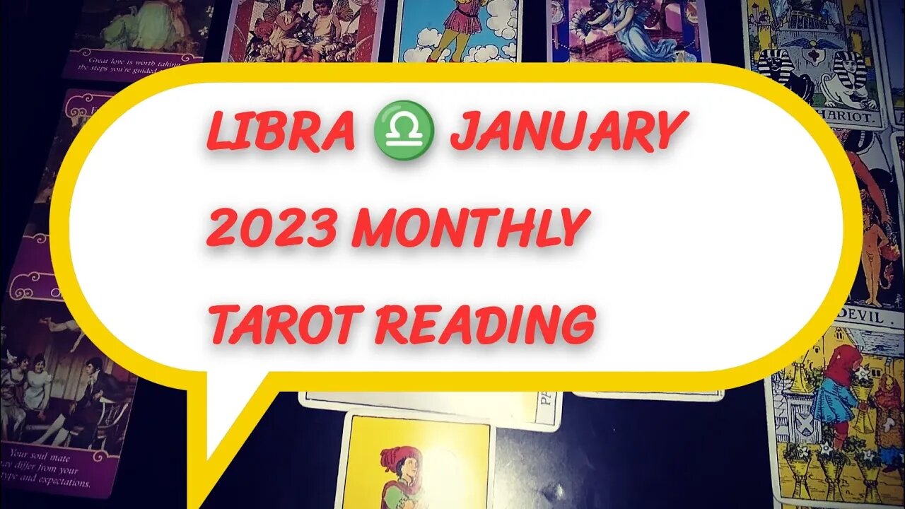 LIBRA ♎ YOU found the ONE! JANUARY 2023 Monthly TAROT Reading