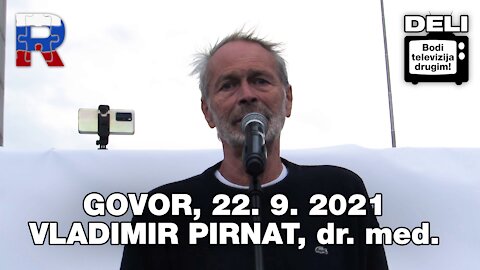 Govor: Vladimir Pirnat, dr. med.