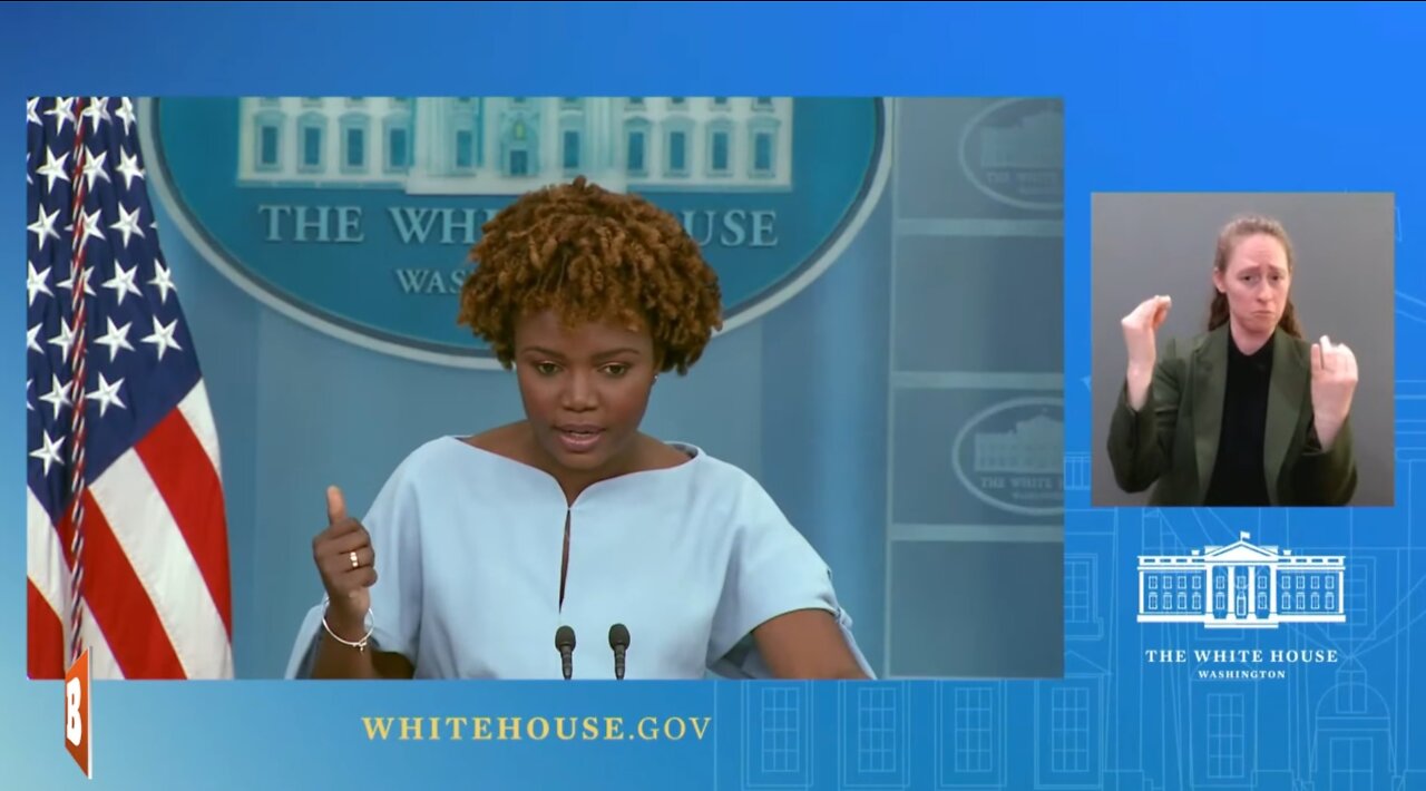 LIVE: White House Press Secretary Karine Jean-Pierre is live...