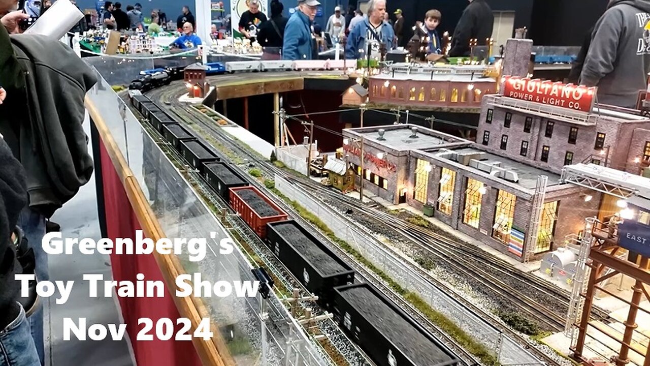 Greenberg's Train and Toy show - Edison, NJ - Nov 2024