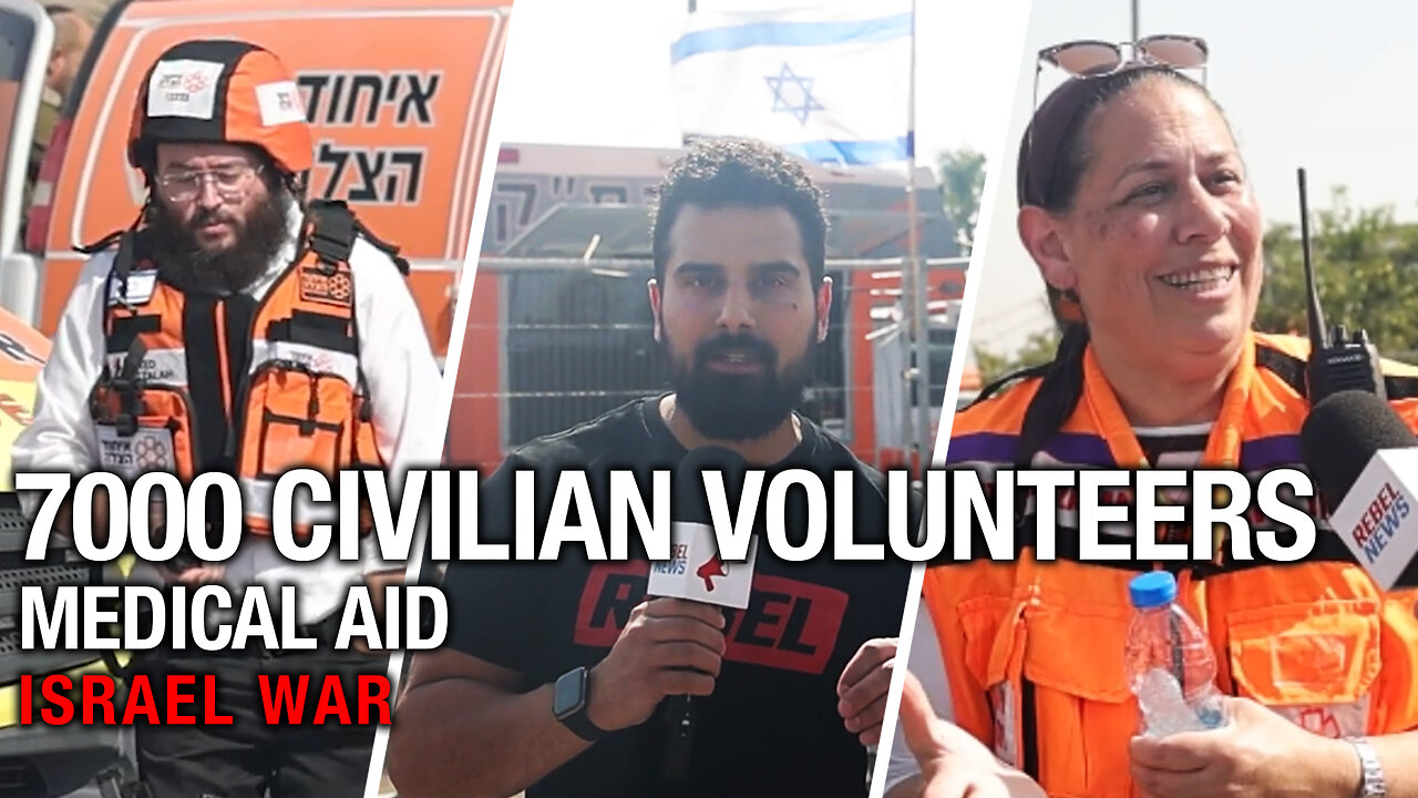 Meet the volunteer medics selflessly saving Israeli lives