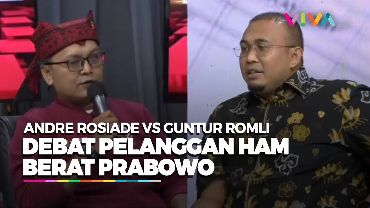 SENGIT! Andre Rosiade Vs Guntur Romli Soal Pelanggaran HAM Berat Prabowo