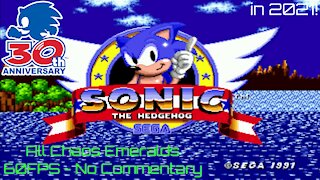 Sonic the Hedgehog (1991) in 2021! Playthrough