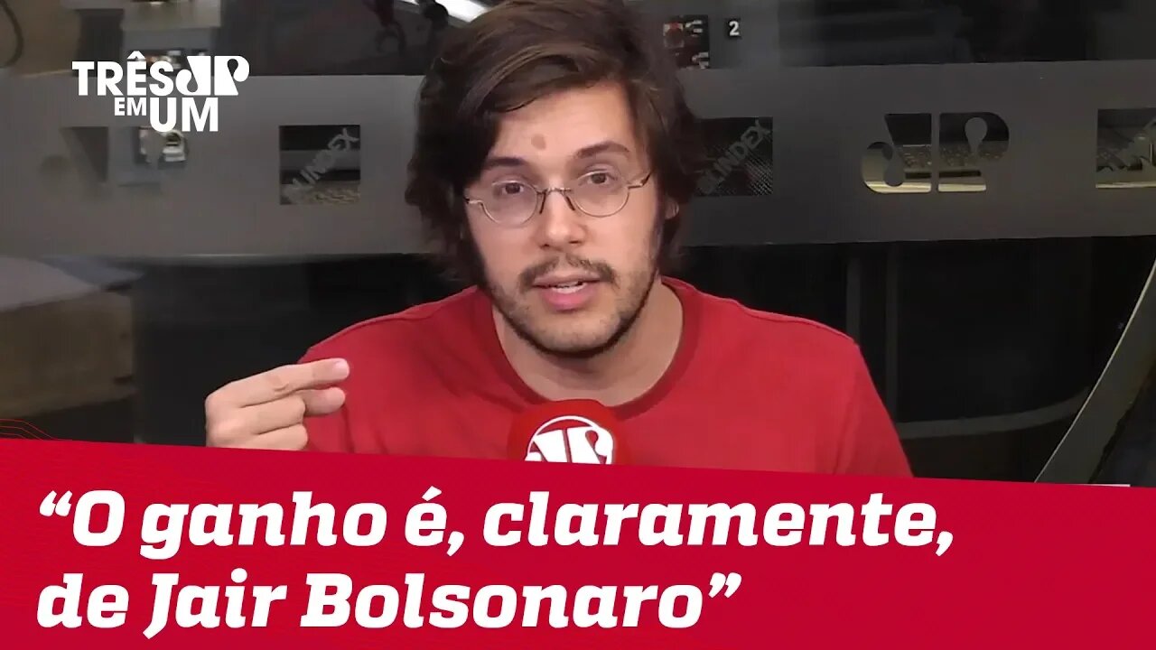 Joel Pinheiro: "O ganho político é, claramente, de Jair Bolsonaro"