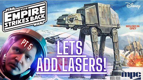 Hoth Diorama PT 5: Adding Lasers!!!