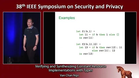 Verifying and Synthesizing Constant Resource Implementations with Types