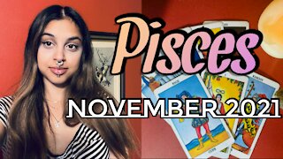 Pisces November 15-19 2021|Are You Allowing Fear To Block Out A Solution?- Pisces Weekly Tarot Read