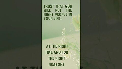 God gives you everything at the right time #godquote #godquotesandsayings #godquotes #morning
