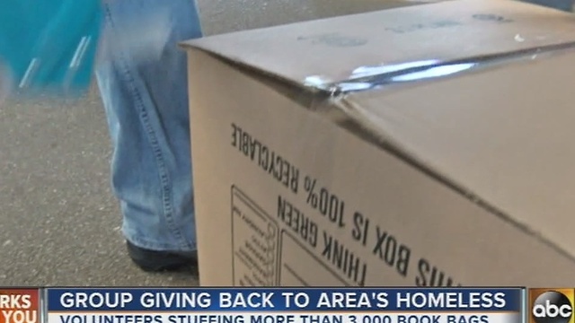 Group giving back to area's homeless in Annapolis