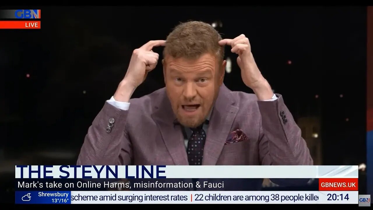 Hilarious Mark Steyn impersonation of Klaus Schwab