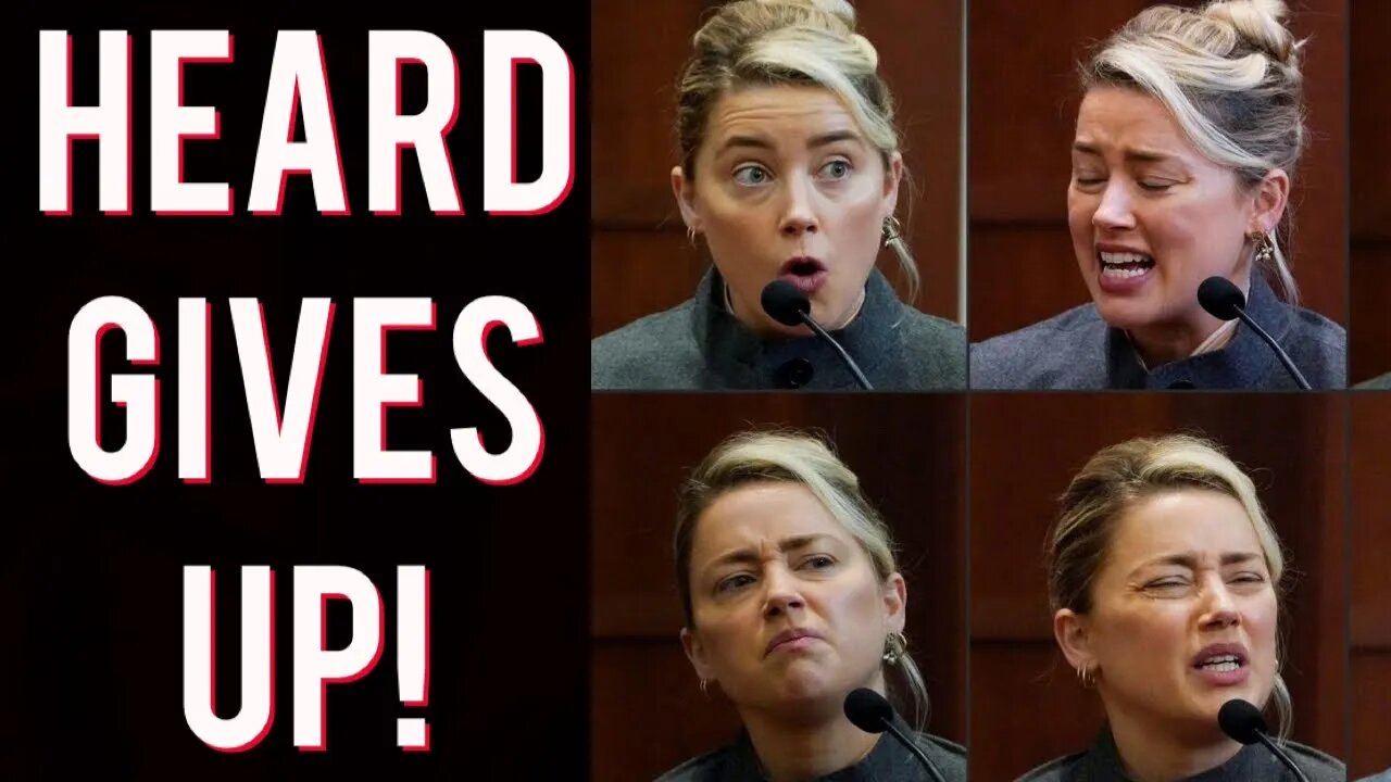 Amber Heard QUITS! Settles lawsuit with Johnny Depp finally ENDING appeal! LIES in statement!