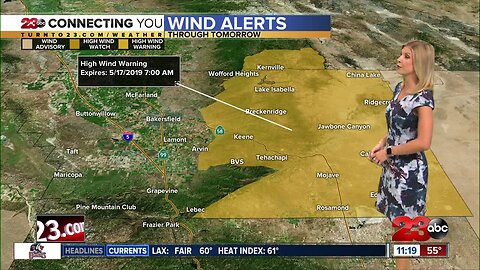 Winter storm brought a good soaking of rain to Bakersfield