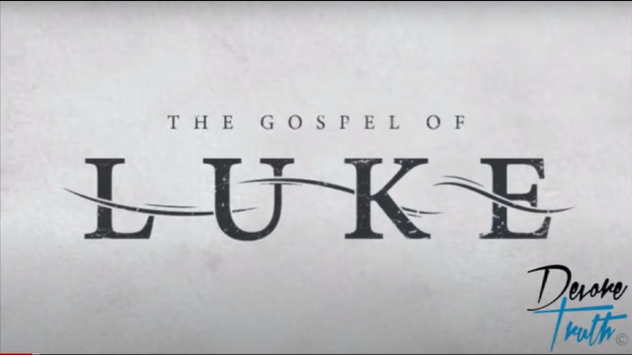 Good News is Coming. Gospel of Luke - Ch 1