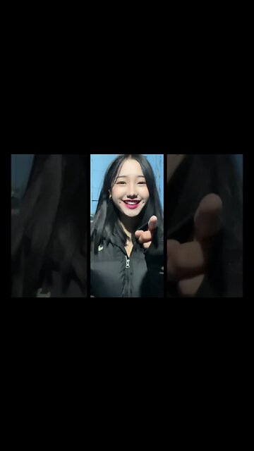 Pretty Chinese Girl With Dimples