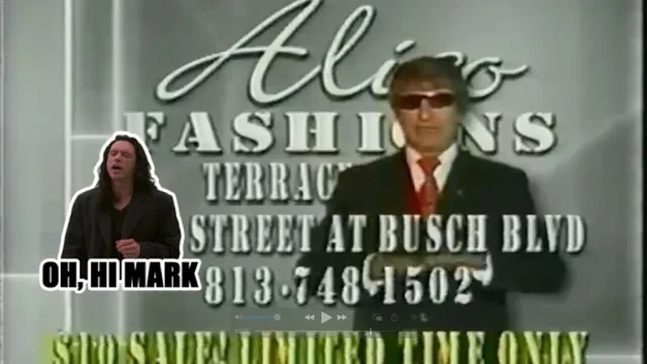 "Alico's Fashion Campy Local TV Commercial" Like Tommy Wiseau (Lost Media) (2009)