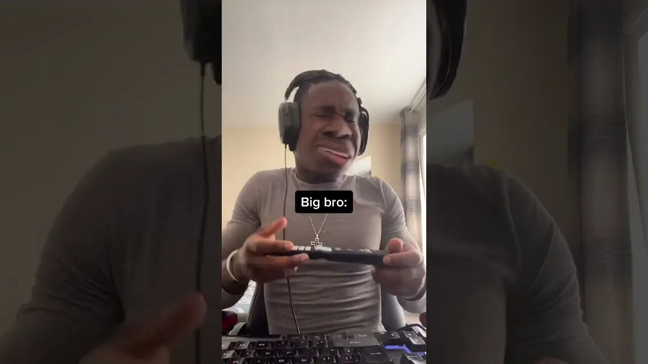 Lil bro explains first time getting 🐱😭 #emanskit