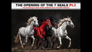 12-18-24 THE OPENING OF THE SEVEN SEALS Pt.3 [The Black Horse] By Evangelist Benton Callwood