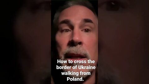 How to cross the border of Ukraine by foot from Poland #border #ukraine #war