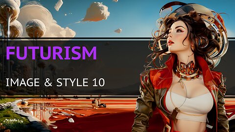 Futurism - Adding Style to an Image in MidJourney 5.2 - Image & Style 10