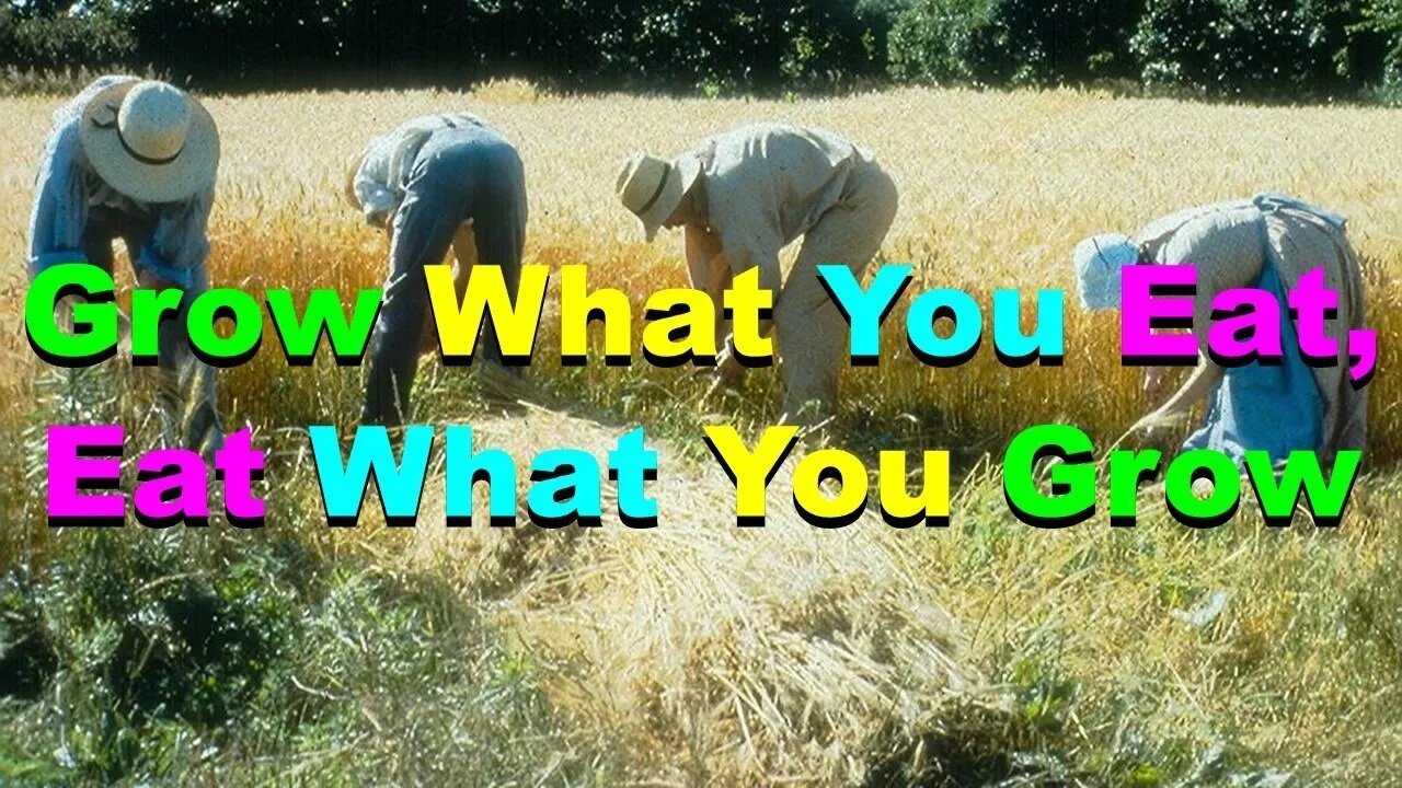 No. 1002 – Grow What You Eat, Eat What You Grow