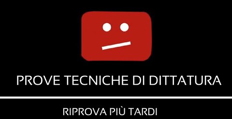 MAIL DI PROTESTA PER LA CANCELLAZIONE DEI CANALI YOUTUBE DI OVALMEDIA