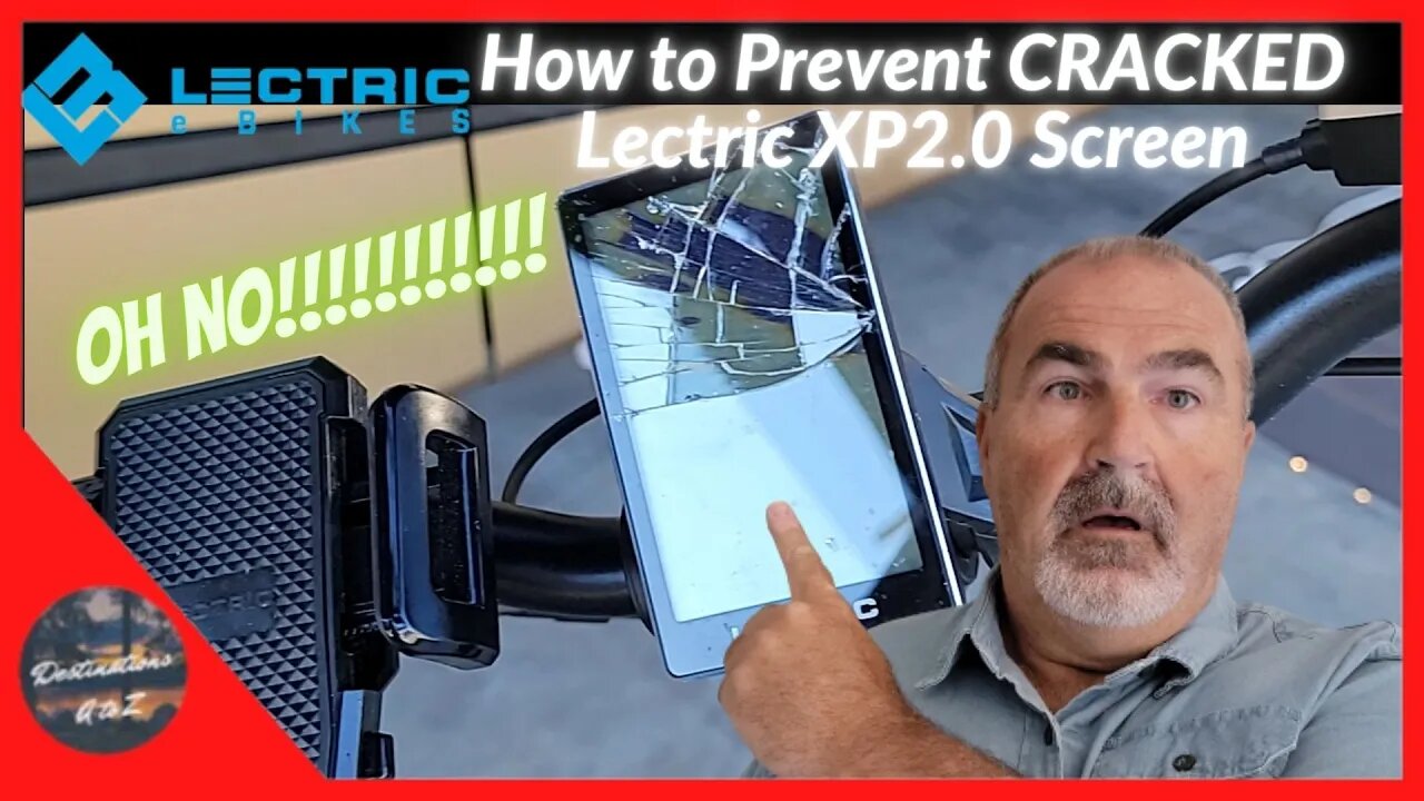 How to prevent SCREEN from BREAKING on Lectric XP 2 0 eBike