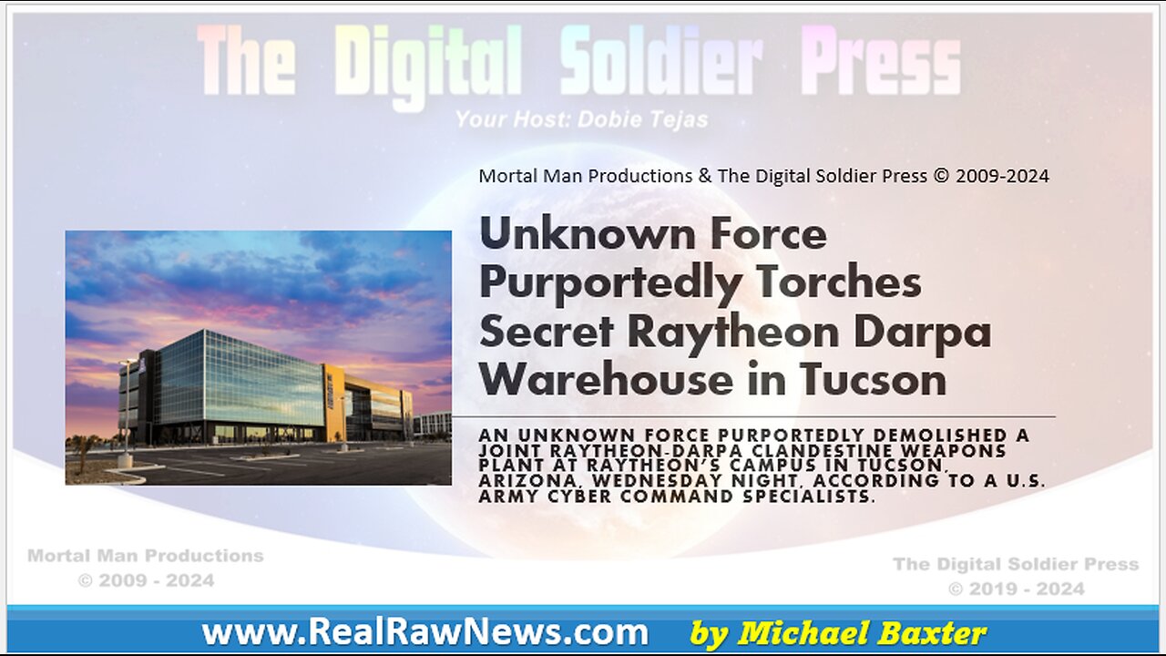 Unknown Force Destroys DARPA Warehouse in AZ