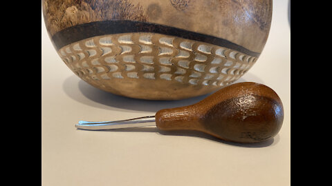 Gourd Shorts- Chip Carving Demo