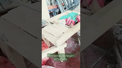 Merantau di negri KONOHA... #project #diy #homemade #atbm #powerloom